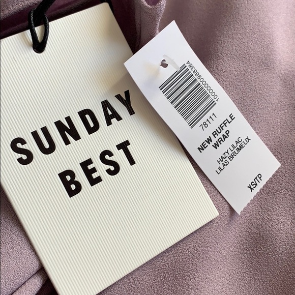 Sunday Best New Wrap Dress NWT - Picture 6 of 7